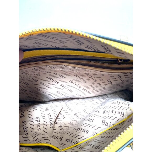 Haiying Snider Bright Yellow Bag New Never Used - Picture 6 of 6